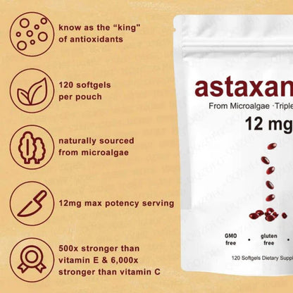 Astanxanthin 12 mg