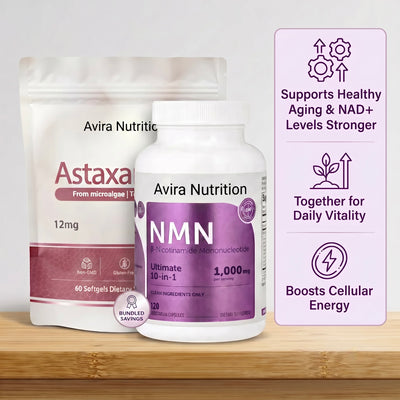 Anti-Aging Bundle | NMN + Astaxanthin