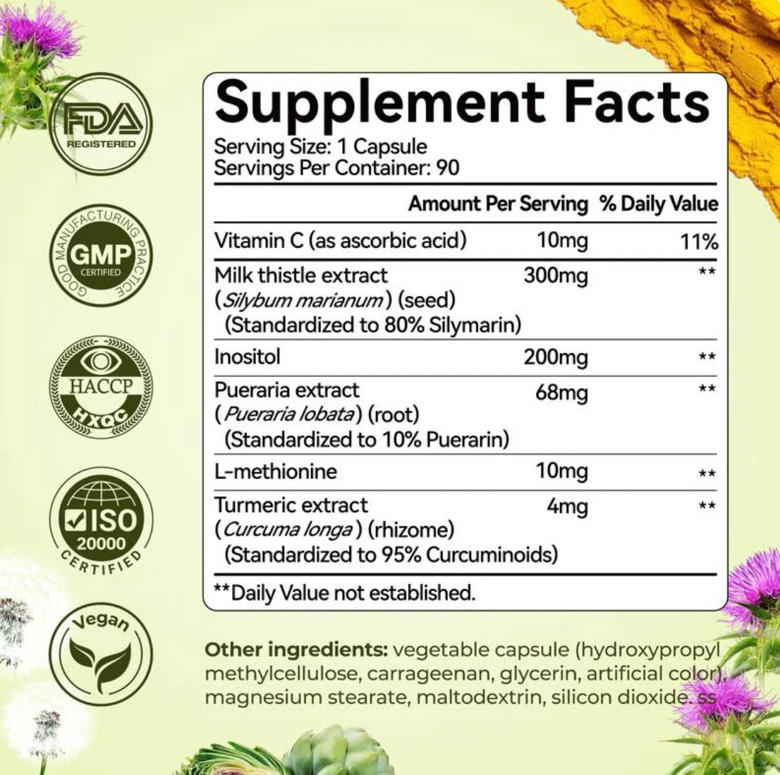 Milk Thistle Liver Detox