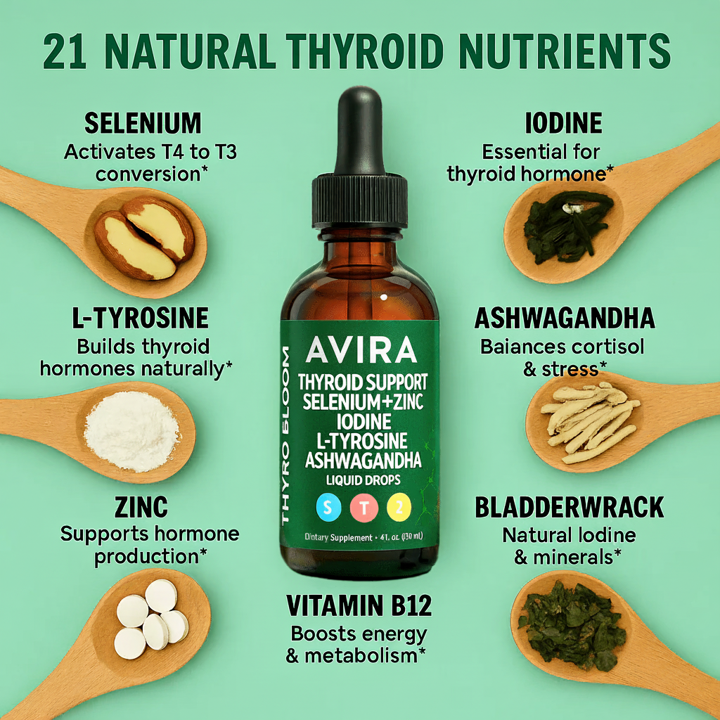 Avira Thyroid Support Drops